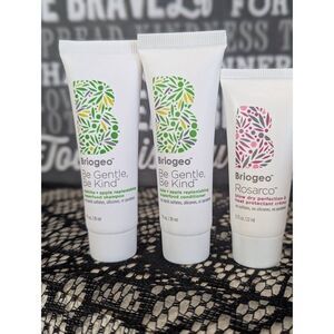 3/30 Briogeo Bundle Mini Travel Bottle Shampoo Conditioner Blow Dry NEW